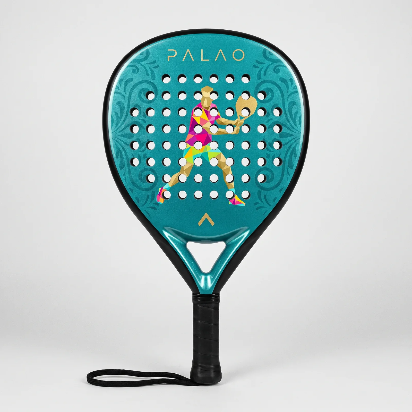 PALAO — Racket One Teal Ornament